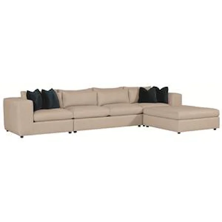 Contemporary Sectional Sofa with Modern Living Room Style